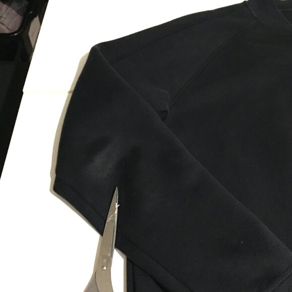 Apple Jacket Mens Large Black Employee Full Zip Embroidered Logo Tech Sweatshirt - Picture 2 of 8